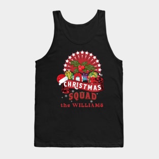 Christmas Family Squad  the Williams Tank Top